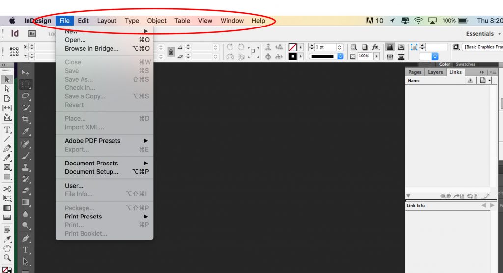 Membuat New Document Buku di InDesign - Cetak Buku, Custom Notebook ...