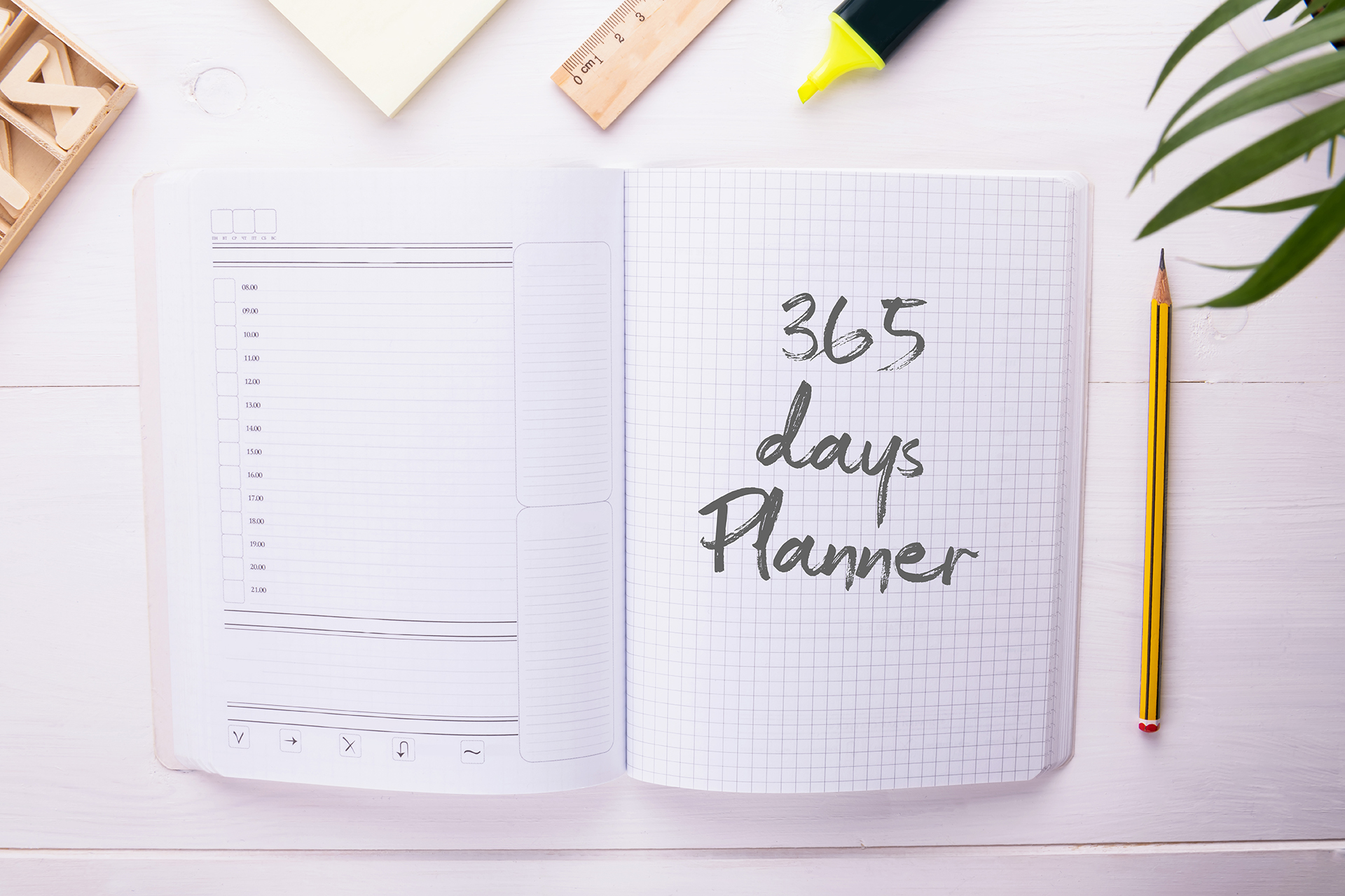 Jurnal 365 Days Planner 2020, Cara Jitu Memanfaatkan Waktu