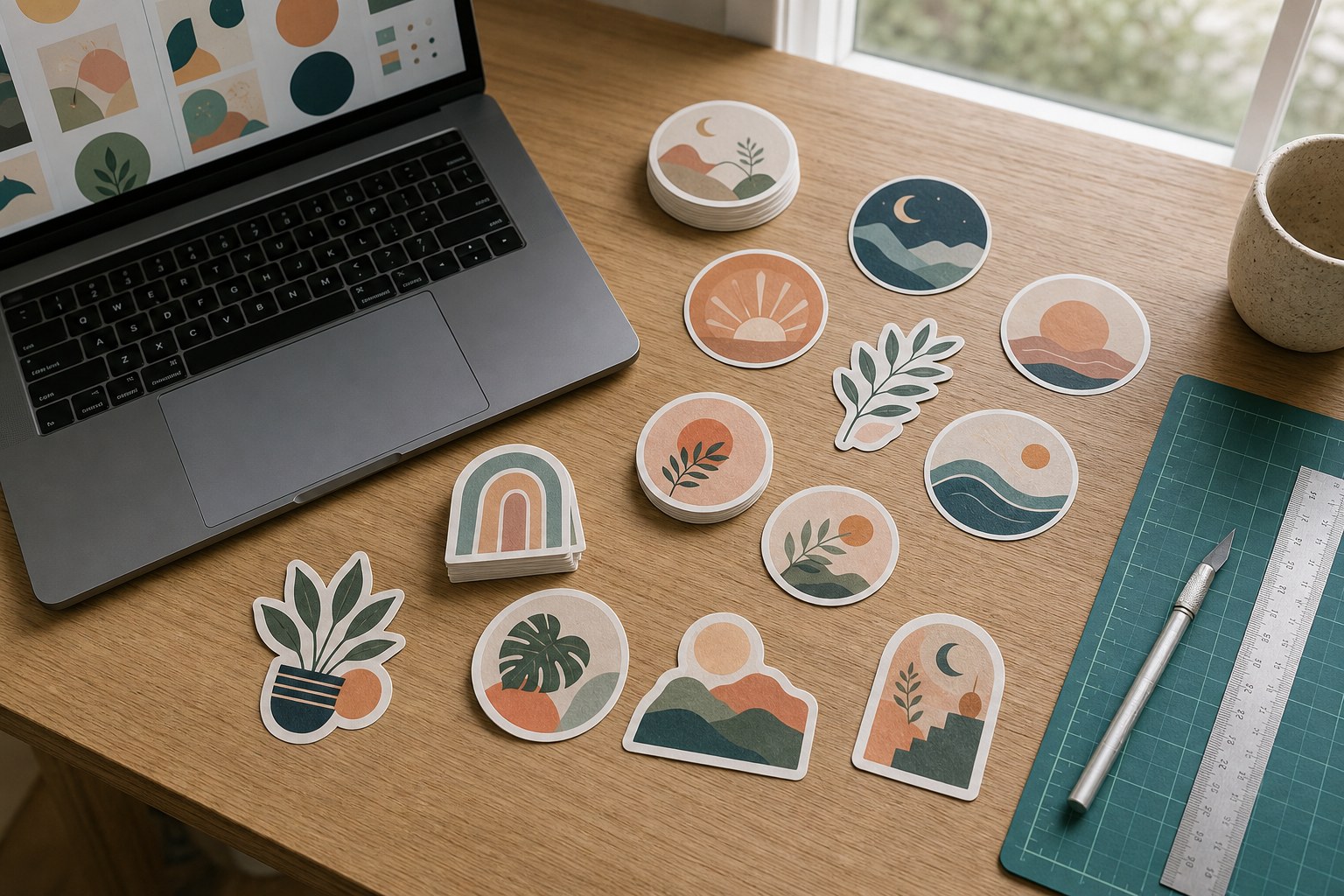 Panduan Menyiapkan File Desain untuk Stiker agar Siap Cetak